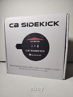 Alphard Golf CB Sidekick Black NEW / Open Box NEVER USED