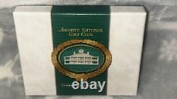 Augusta National Golf Club Clubhouse Ornament 24K Gold Finish New in Box