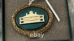 Augusta National Golf Club Clubhouse Ornament 24K Gold Finish New in Box