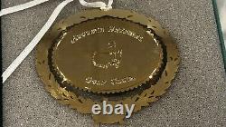 Augusta National Golf Club Clubhouse Ornament 24K Gold Finish New in Box