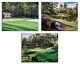 Augusta National Golf Holes 11 12 13 Amen Corner Masters 3 Canvas Frames Azalea