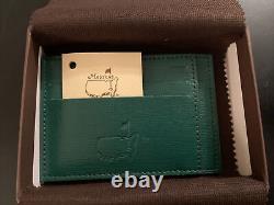 Augusta National Golf Masters Green Card Case NEW IN BOX