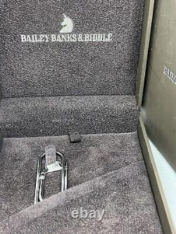 Bailey Banks Biddle sterling silver golf club money cash holder clip new in box
