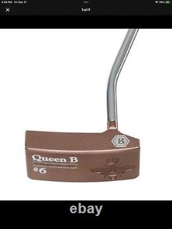 Bettinardi Queen B #6 Golf Club Putter 35 Length Rose Gold Finish New Open Box