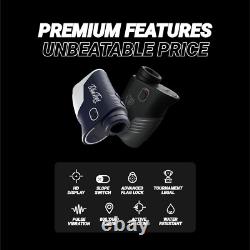 Blue Tees S2 Pro Plus Slope Golf Laser Rangefinder HD Display Navy