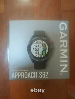Brand NEW in box Garmin Approach S62 Premium Golf GPS Watch Black