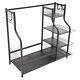 Brand New 2 Golf Bag Storage Stand Garage Organizer Golf Clubs OPEN BOX Rack