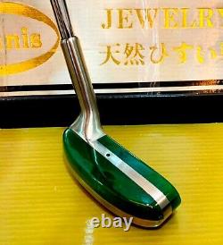 Brand New Hennis Jade Jewelry Golf Putter in Box