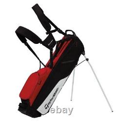 Brand New In Box 2023 Taylormade Flextech Lite Golf Stand Bag Black White Red