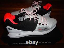 Brand new w Box Men's Under Armour HOVR Forge RC SL Golf Shoes White Black Sz 11