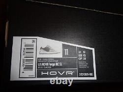 Brand new w Box Men's Under Armour HOVR Forge RC SL Golf Shoes White Black Sz 11