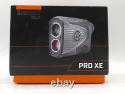 Bushnell 201950 Golf Pro XE Golf Rangefinder Black New Open Box