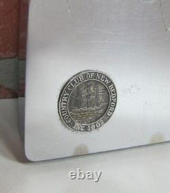 COUNTRY CLUB OF NEW BEDFORD Old Advertising Box Cigarette Trinket Mass Golf Ad