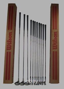 C. 1989 Michael Jordan Autograph Wilson Golf Club Irons & Woods Set With Boxes