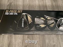 Callaway Edge Golf Clubs Right Handed 10 Piece Set Regular Flex New In Box