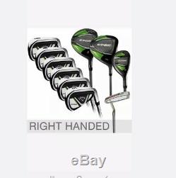 Callaway Edge Mens 10 Piece Golf Set Right Handed BRAND NEW Sealed Box