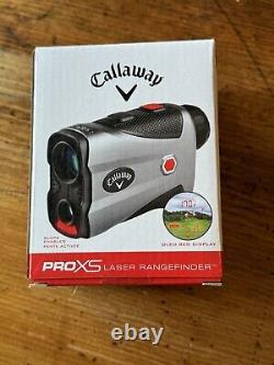 Callaway Golf Pro XS Laser Golf Rangefinder New In Box