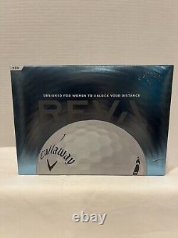 Callaway Reva Women's Pearl Golf Balls Lot 6 Dozen Boxes 72 Balls White 12 Pack