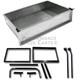 Club Car Precedent Golf Cart Aluminum Diamond Plate Utility Cargo Box & Brackets