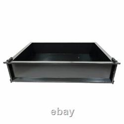 Club Car Precedent Golf Cart Black Steel Utility Cargo Box with Brackets