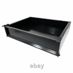 Club Car Precedent Golf Cart Black Steel Utility Cargo Box with Brackets