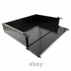 Club Car Precedent Golf Cart Black Steel Utility Cargo Box with Brackets