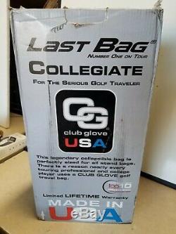 Club Glove Last Bag Collegiate Golf Travel Cover Green New Open Box up to 47 Dr