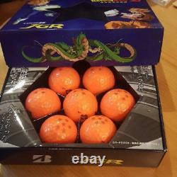 DRAGON BALL Z Golf Ball BRIDGESTONE TOUR B JGR Orange Color 1 Box (7Balls) NEW
