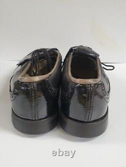 Dexter Golf Shoes Men's Black Spikes Kiltie Leather Sz. 10 D NEW No Box
