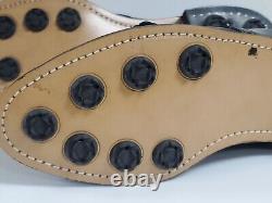Dexter Golf Shoes Men's Black Spikes Kiltie Leather Sz. 10 D NEW No Box