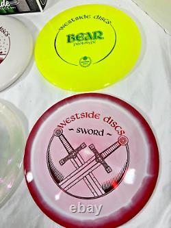 Disc Golf Westside King Mystery Box Orbit Sword, Moonshine Swan, Glitter Seer