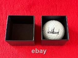 Donald J. Trump Presidential Seal WHITE HOUSE VIP Gift Golf Ball Box