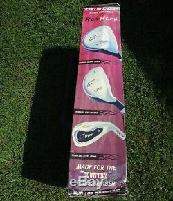 Dunlop REDNECK 18 Piece Golf Club set NEW in Box 2006 NOS Woods Irons Putter and