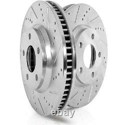 EBR1498XPR Powerstop 2-Wheel Set Brake Discs Rear Driver & Passenger Side New