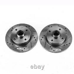 EBR250XPR Powerstop Brake Discs 2-Wheel Set Rear Driver & Passenger Side New FWD