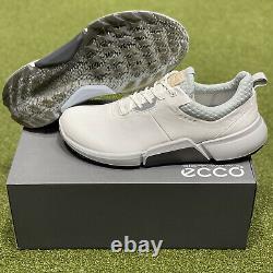 ECCO Biom H4 Spikeless Men's Golf Shoes Size 42 White US 8 New in Box #86012