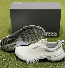 ECCO Biom H4 Spikeless Men's Golf Shoes Size 42 White US 8 New in Box #86012