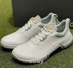 ECCO Biom H4 Spikeless Men's Golf Shoes Size 42 White US 8 New in Box #86012