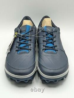 ECCO Men's Strike 2.0 Golf Shoes Ombre Navy and Blue NEW in Box Size 12-12.5