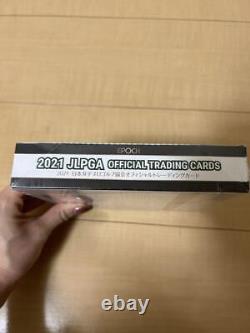 EPOCH 2021 JLPGA OFFICIAL Trading Cards Sealed Box Golf JLPGA From Japan Shrink