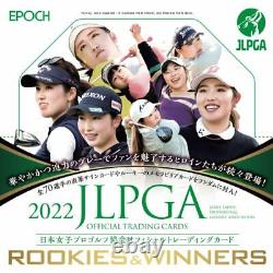 EPOCH 2022 JLPGA OFFICIAL TRADING CARDS ROOKIES & WINNERS Box Japan Ladies Golf