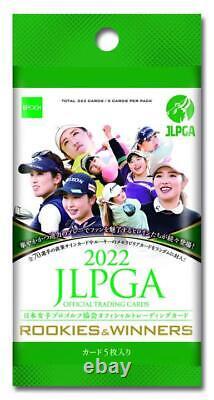 EPOCH 2022 JLPGA OFFICIAL TRADING CARDS ROOKIES & WINNERS Box Japan Ladies Golf