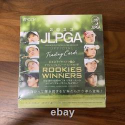 EPOCH JLPGA 2023 ROOKIES & WINNERS Box Packs Japan Ladies Pro Golf Official Card