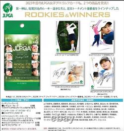 EPOCH JLPGA 2023 ROOKIES & WINNERS Box Packs Japan Ladies Pro Golf Official Card