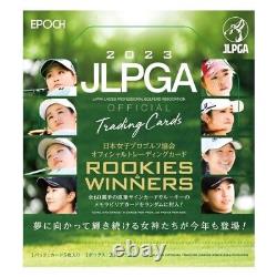 EPOCH JLPGA 2023 ROOKIES & WINNERS Box Packs Japan Ladies Pro Golf Official Card