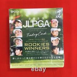 EPOCH JLPGA 2023 ROOKIES & WINNERS Box Packs Ladies Pro Golf Official Card Japan