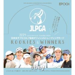 EPOCH JLPGA 2024 ROOKIES & WINNERS Box Packs Golf Official Card Japan Ladies PSL