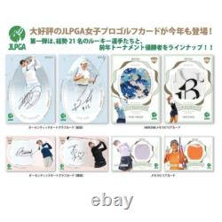 EPOCH JLPGA 2024 ROOKIES & WINNERS Box Packs Golf Official Card Japan Ladies PSL