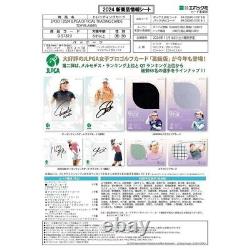 EPOCH JLPGA 2024 TOP PLAYERS Box Japan Ladies Professional Golf Official Card