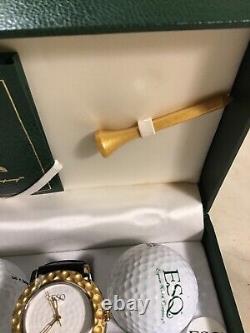 ESQ The Golf Watch Limited Edition New in Box #300231 Ivan Lendl Estate